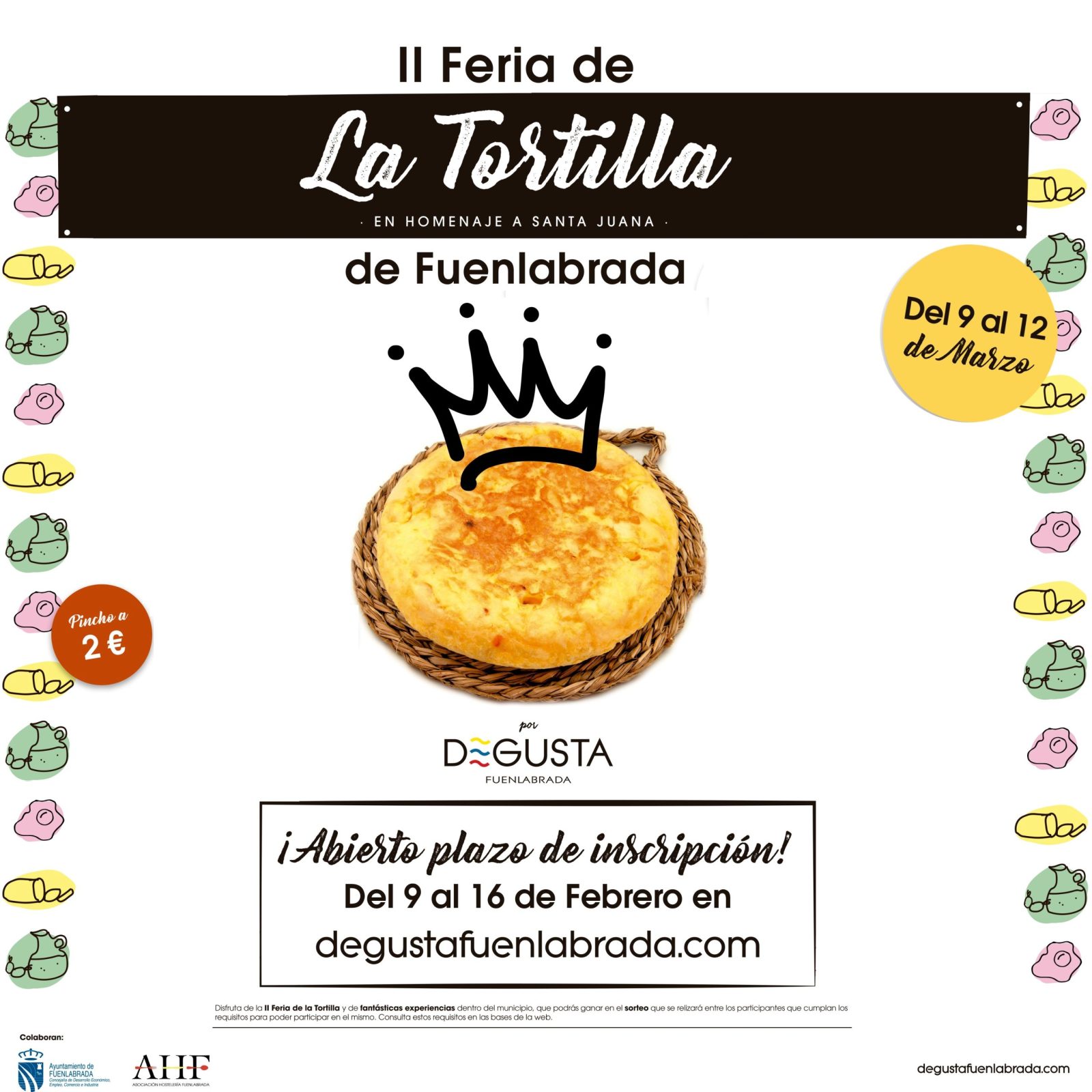 Fuenlabrada abre el plazo de inscripción para la II Feria de la Tortilla - La Viña