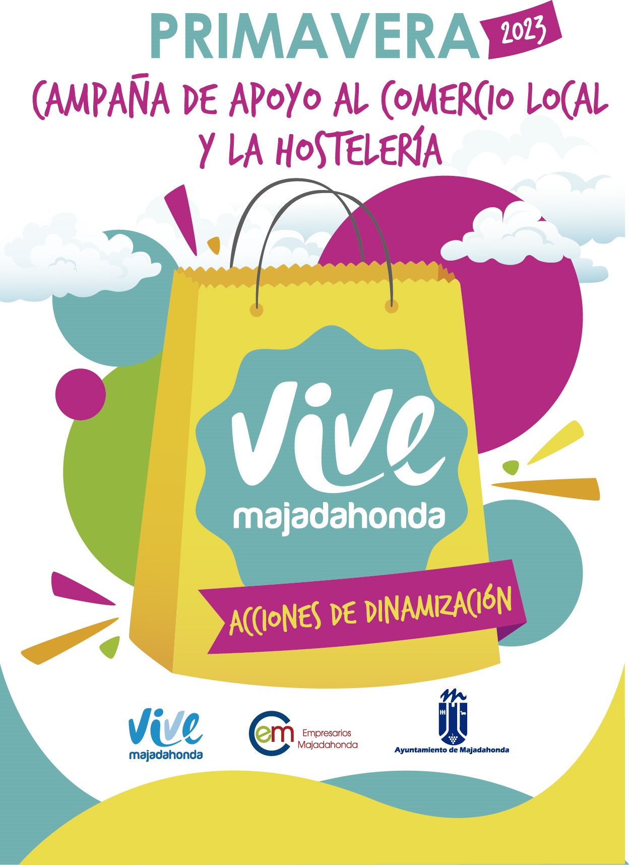 Majadahonda lanza su campaña Primavera 2023 de apoyo a comercio y hostelería local - La Viña