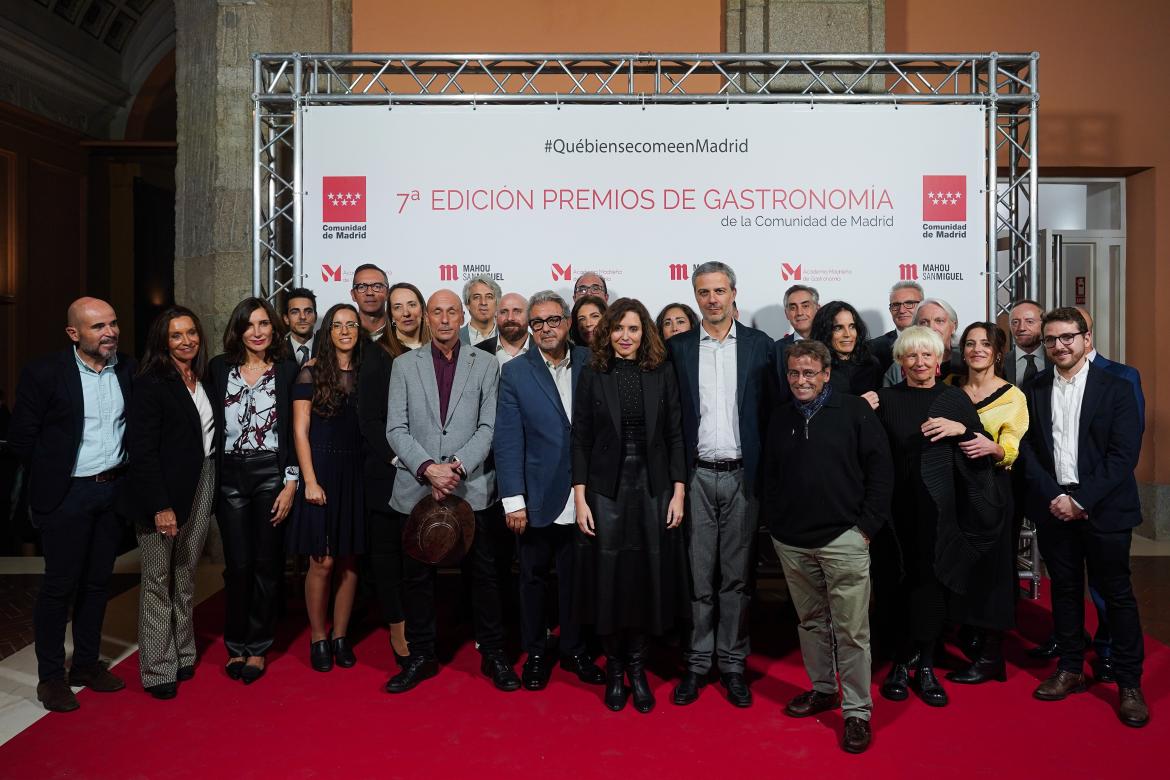 5 asociados de Hostelería Madrid entre los premiados por la Academia Madrileña de Gastronomía - La Viña