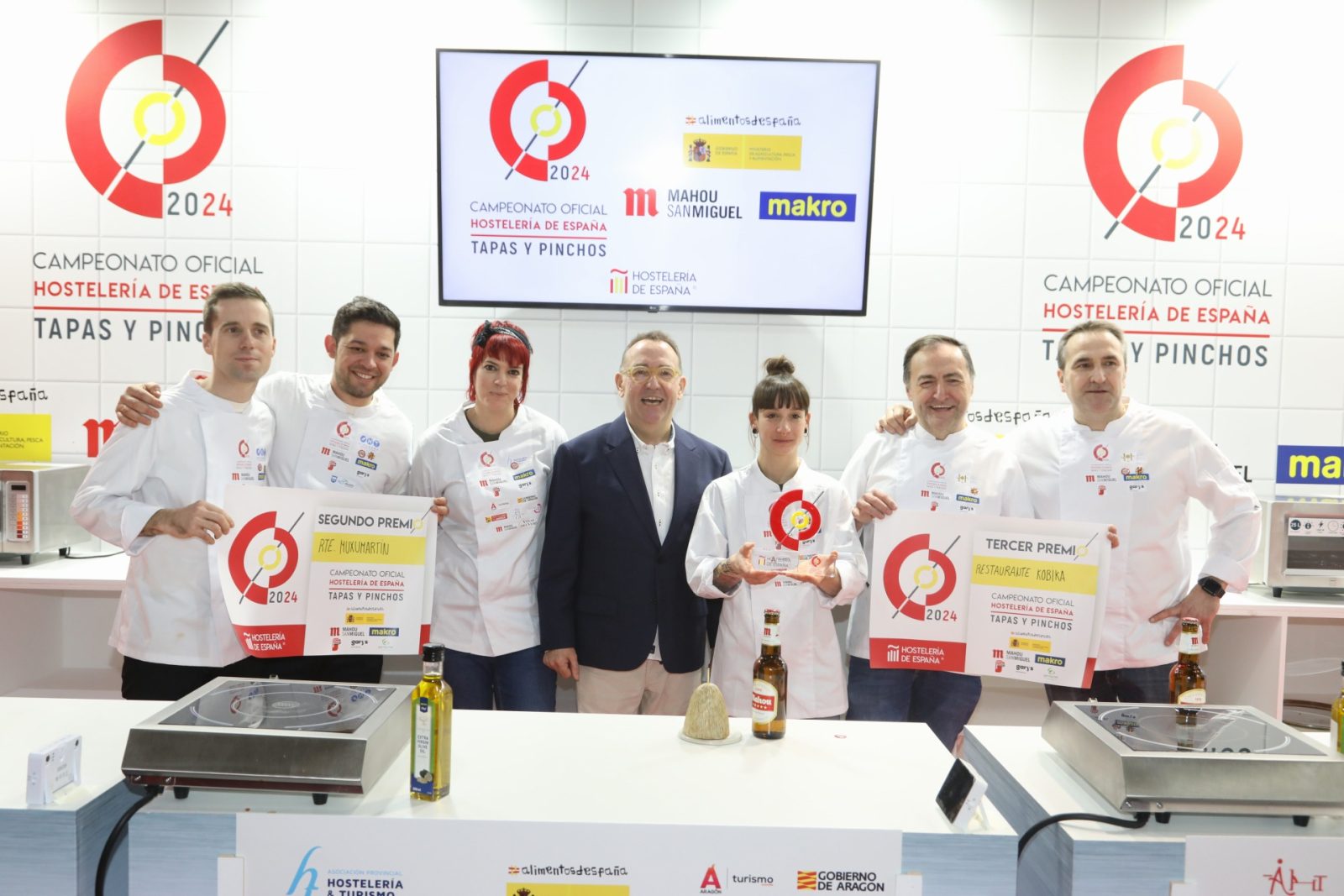 Iris Jordán Martín, ganadora del II Campeonato Oficial Hostelería de España – Tapas y Pinchos - La Viña