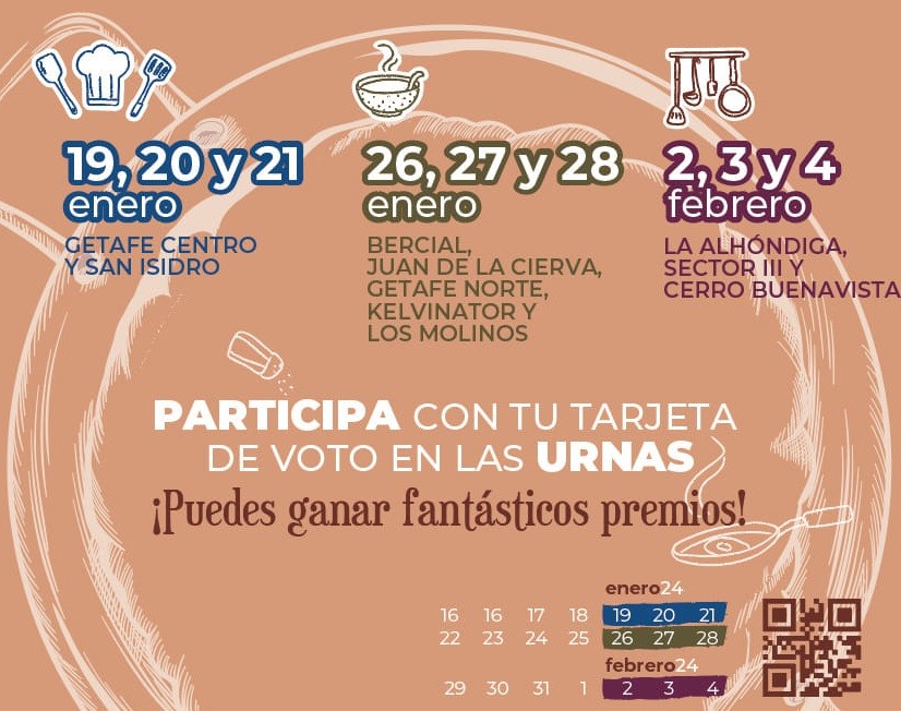 Getafe abre la inscripción para la XII edición de los Premios Puchero de Getafe - La Viña Getafe abre la inscripción para la XII edición de los Premios Puchero de Getafe - La Viña