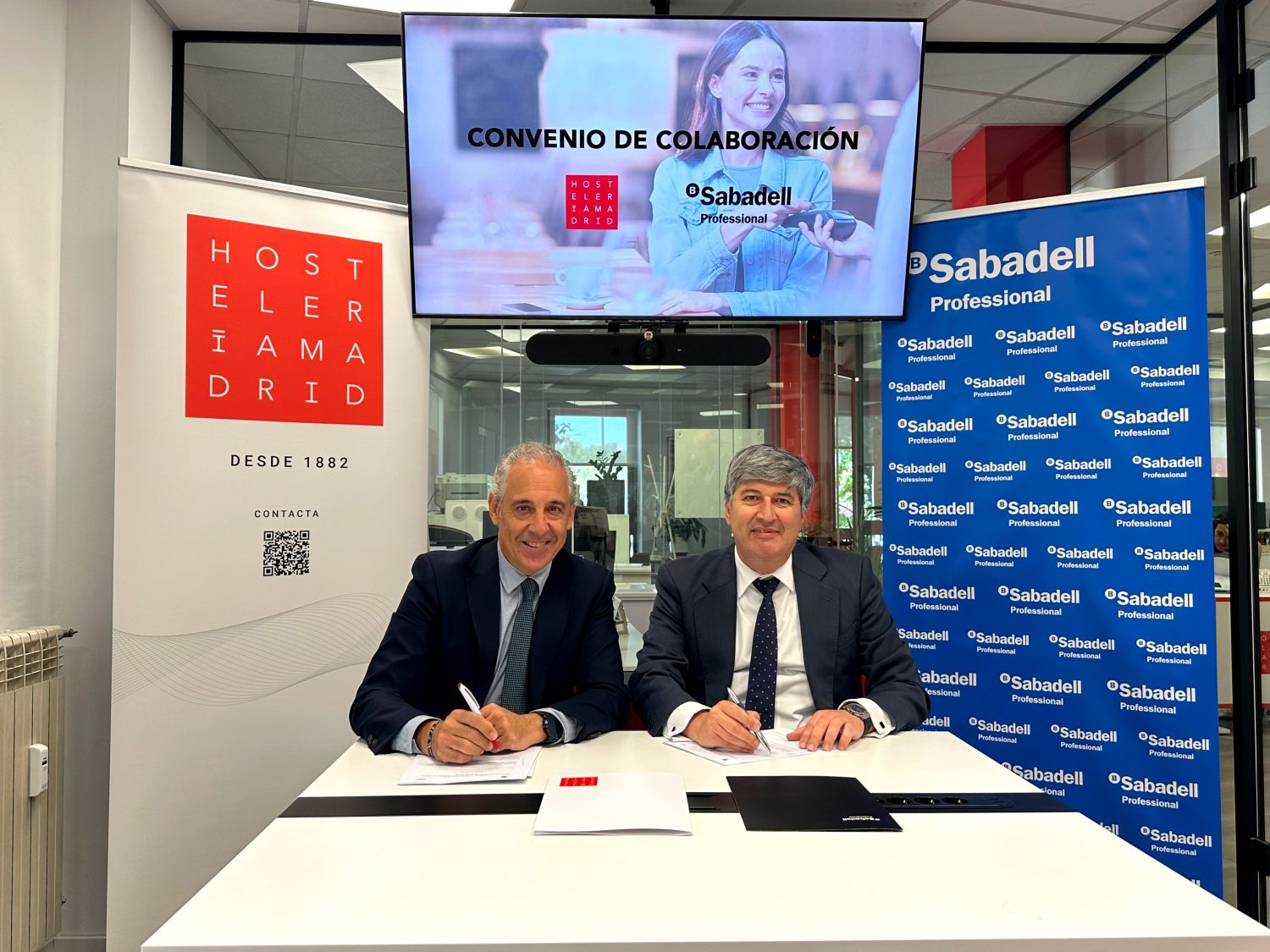 Hostelería Madrid y Sabadell actualizan su acuerdo con condiciones preferentes en TPV y financiación para hostelería - La Viña Hostelería Madrid y Sabadell actualizan su acuerdo con condiciones preferentes en TPV y financiación para hostelería - La Viña