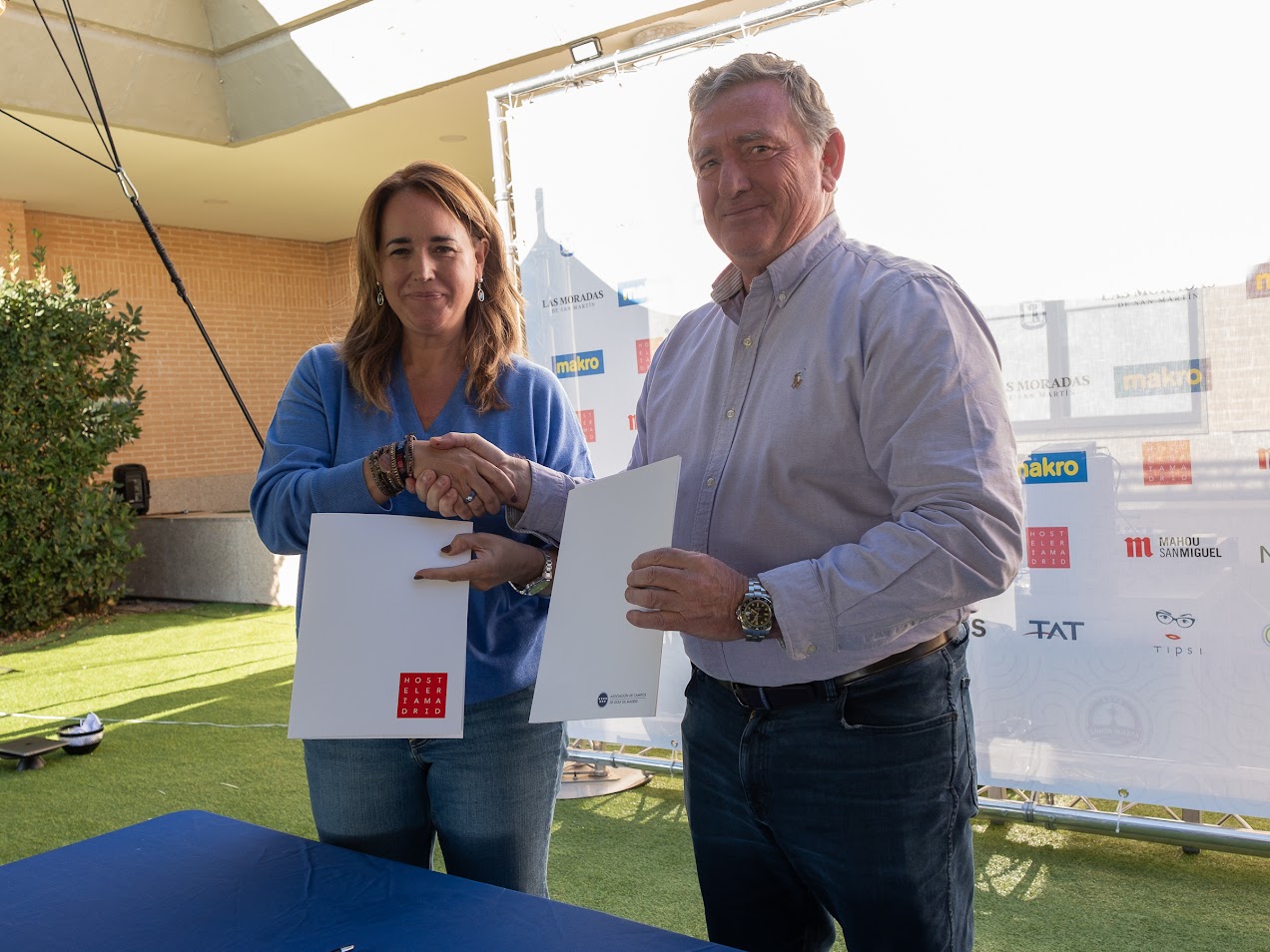 La Asociación de Campos de Golf de Madrid y Hostelería Madrid sellan una alianza estratégica para potenciar Madrid como destino único - La Viña La Asociación de Campos de Golf de Madrid y Hostelería Madrid sellan una alianza estratégica para potenciar Madrid como destino único - La Viña