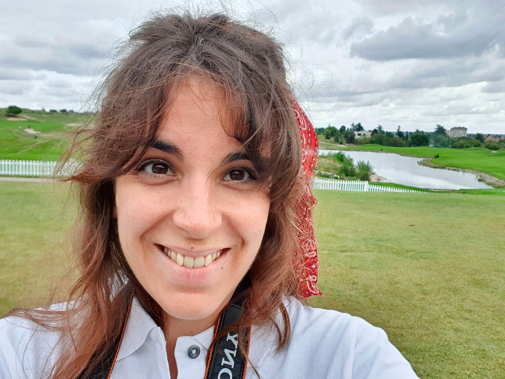 Aida García evento GOLF