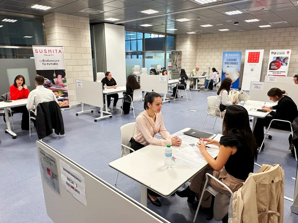Speed Job Dating Agencia para el Empleo de Madrid y Servicio Público Empleo CAM