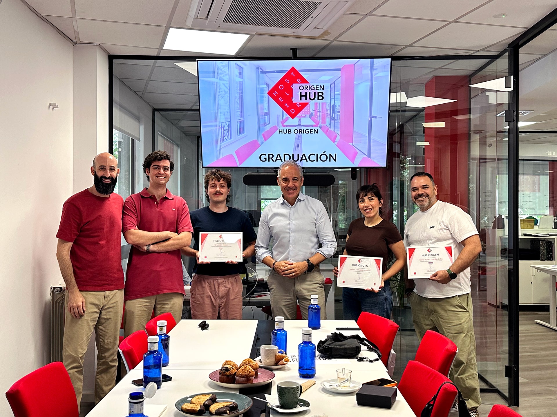 La IV edición del HUB Origen concluye con la entrega de diplomas a los emprendedores - La Viña