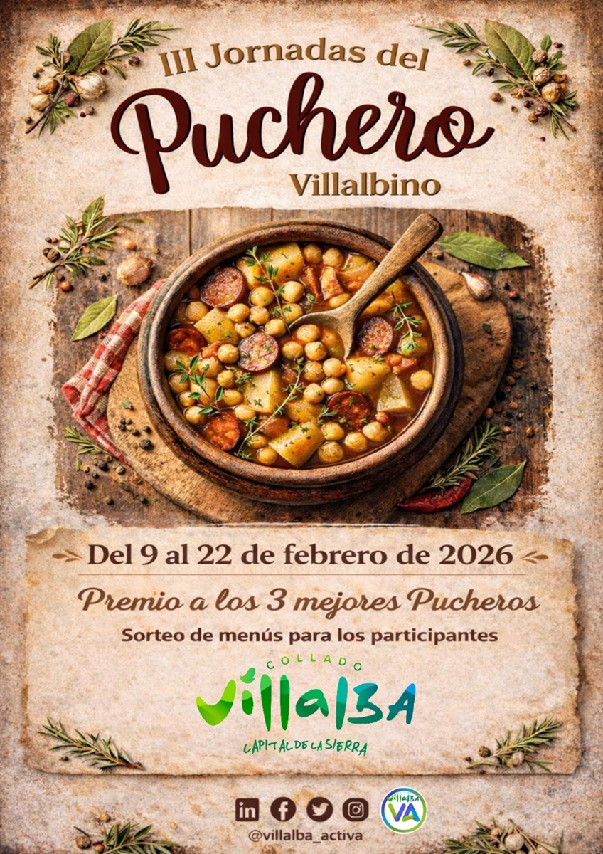 Villalba celebrará las III Jornadas del Puchero Villalbino - La Viña