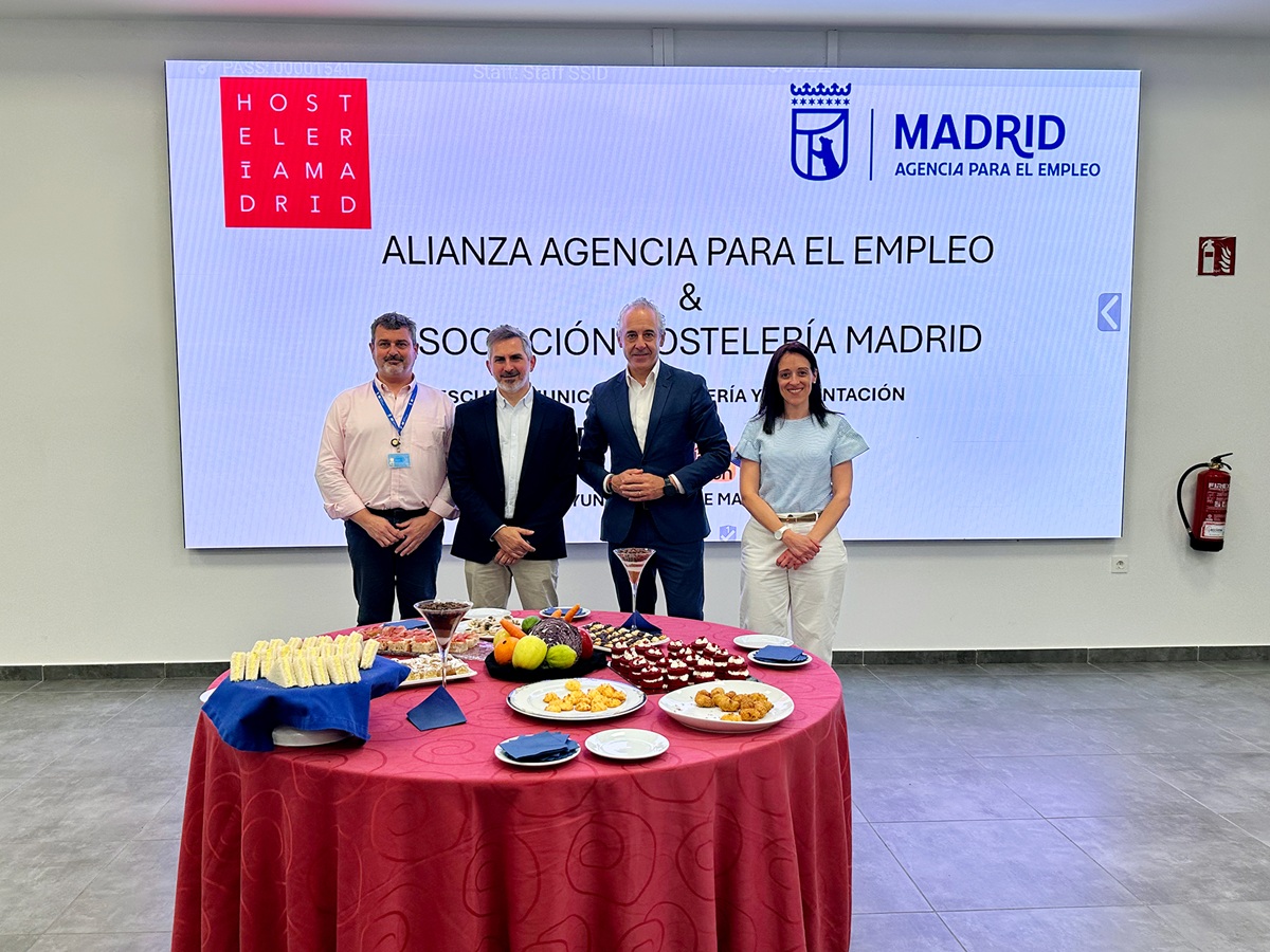 Hostelería Madrid y la Escuela Municipal impulsan un modelo formativo orientado al empleo - La Viña