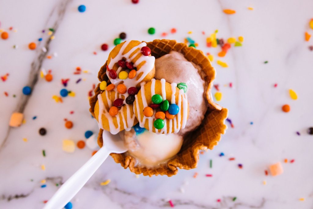 helado postre carta para niños verano