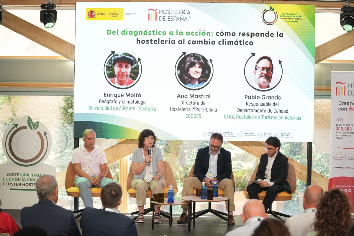 Hostelería Madrid participa en la presentación del Clúster de Sostenibilidad y Economía Circular impulsado por Hostelería de España - La Viña