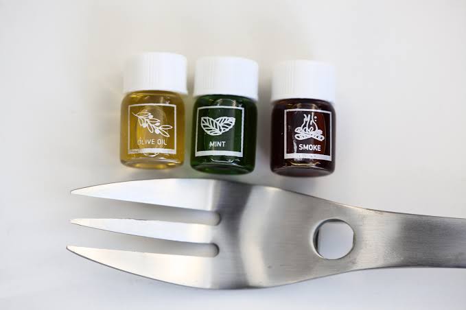 Aroma Fork tenedor con sabores hostelería